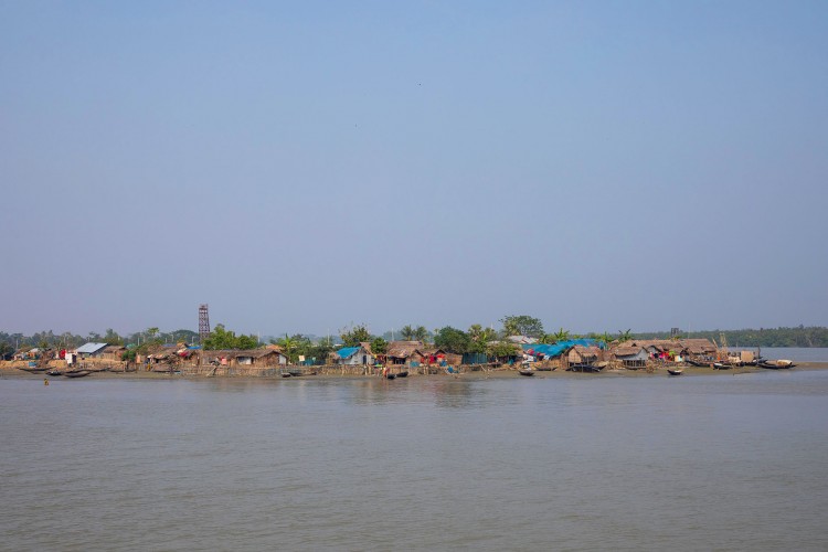 A river in Mongla.