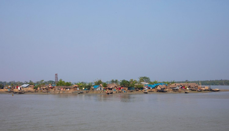 A river in Mongla.