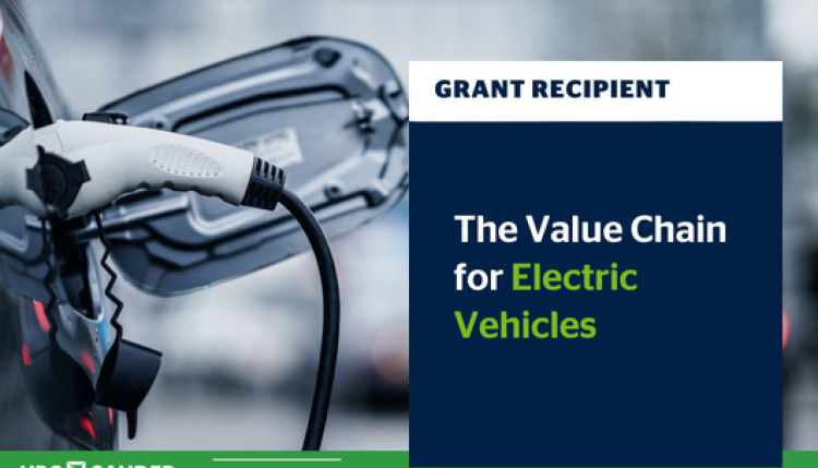 The value chain for EVs